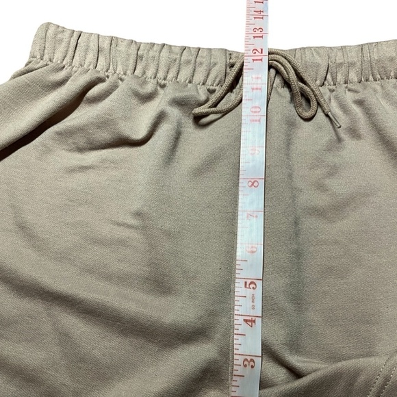 NYDJ Easy Care Poly French Terry Lounge Set Shorts and Tank Drawstring Waist S/M - Picture 13 of 16